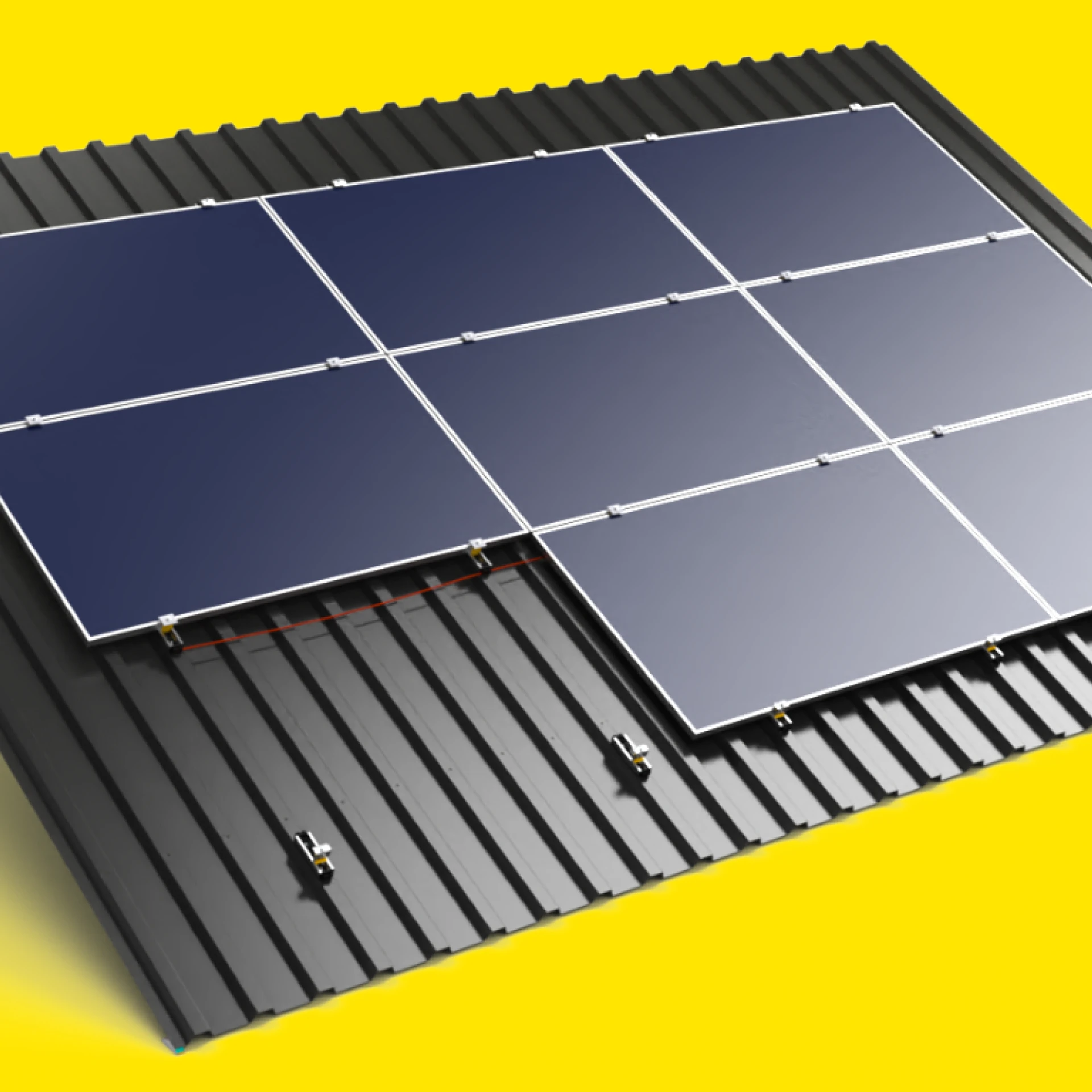 Sunbeam Luna Steel Landscape Yellow 1 