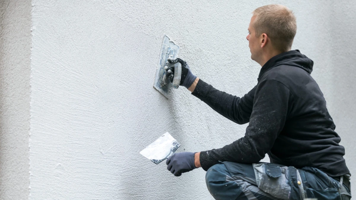What is the difference between plastering and rendering scaled